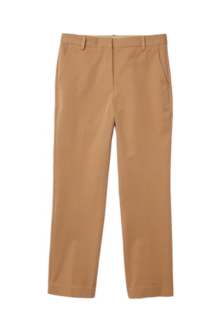 Pantalon slim - Marron clair