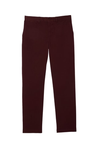 Pantalon slim - Bordeaux