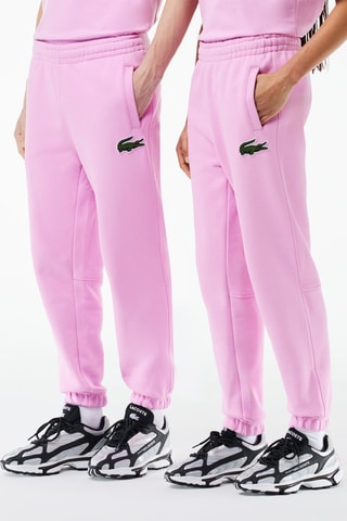 Pantalon de survêtement en coton biologique - Rose