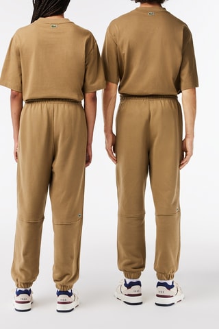 Pantalon de survêtement en coton biologique - Camel