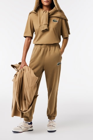 Pantalon de survêtement en coton biologique - Camel