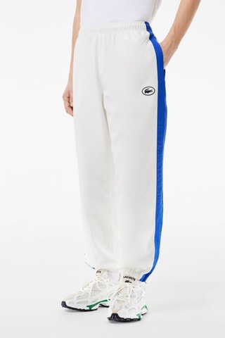 Pantalon de survêtement - Blanc et bleu roi