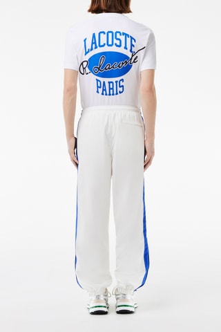 Pantalon de survêtement - Blanc et bleu roi