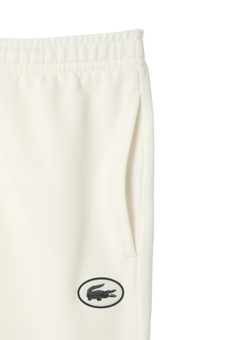 Pantalon de survêtement en coton biologique - Blanc