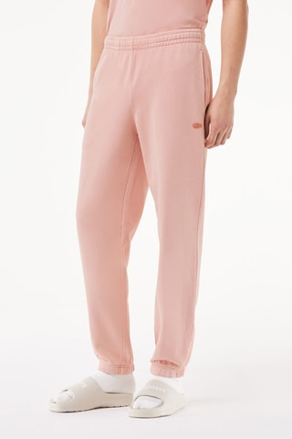 Pantalon de survêtement en coton biologique - Rose