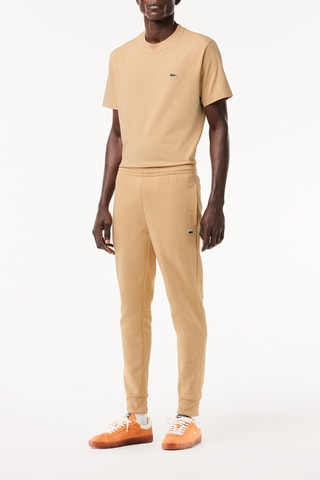 Pantalon de survêtement en coton biologique - Beige