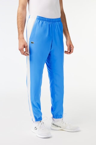 Pantalon de survêtement regular Lacoste Tennis - Ciel et blanc cassé