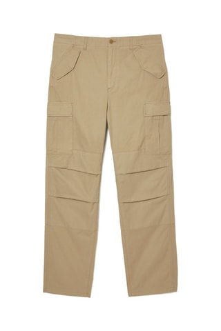 Pantalon cargo straight - Beige