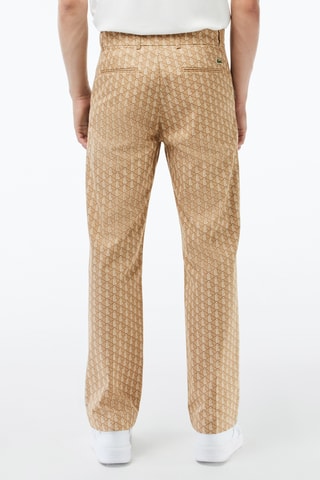 Chino straight en coton biologique - Beige