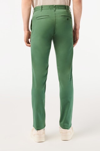 Chino slim en coton biologique - Kaki