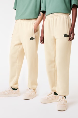 Jogging relaxed en coton biologique - Beige