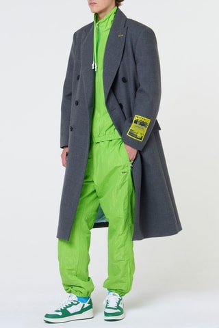 Manteau en laine - Gris chiné