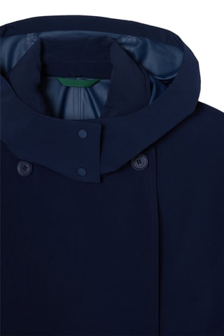 Manteau à capuche - Bleu marine