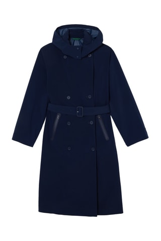 Manteau à capuche - Bleu marine