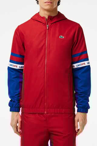 Veste de survêtement regular - Rouge et bleu