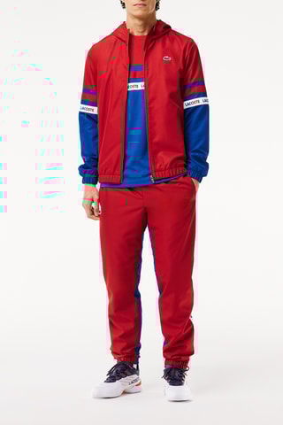 Veste de survêtement regular - Rouge et bleu