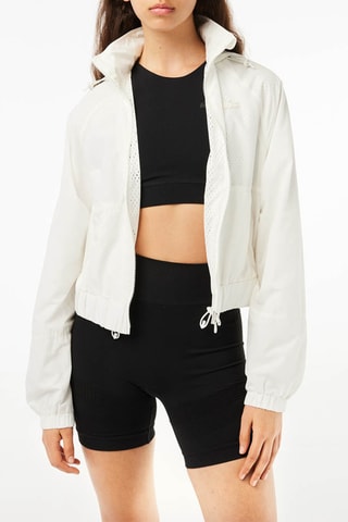 Veste à capuche - Ecru