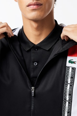 Veste à capuche - Noir et blanc