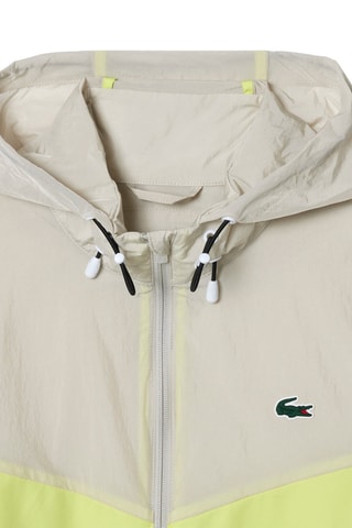 Veste à capuche - Beige et gris clair