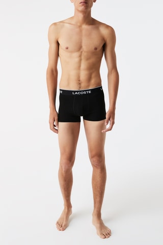 3 boxers - Noir, blanc et gris chiné