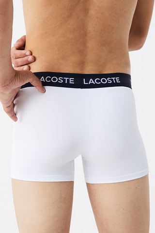 3 boxers - Bleu marine et blanc