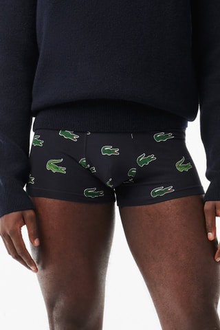 Boxer en coton biologique - Bleu nuit