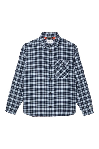 Chemise en coton biologique - Bleu marine