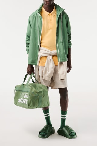 Polo regular en coton biologique - Jaune