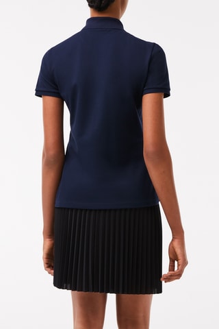 Polo slim Bleu marine