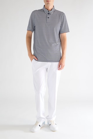 Polo - Bleu marine et blanc