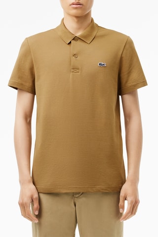 Polo regular - Marron clair