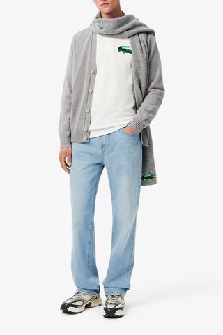 Polo classic fit en coton biologique - Blanc