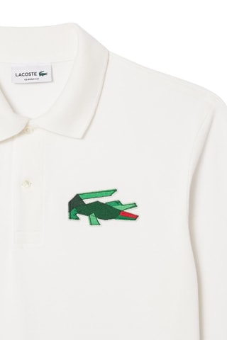 Polo classic fit en coton biologique - Blanc