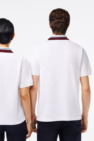 Polo relaxed Roland-Garros - Blanc