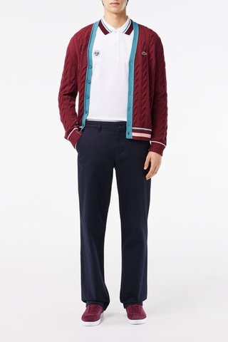 Polo relaxed Roland-Garros - Blanc