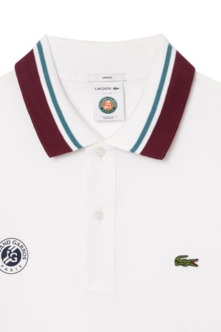 Polo relaxed Roland-Garros - Blanc