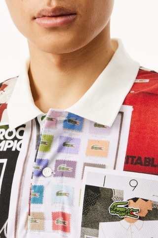 Polo loose fit - Blanc