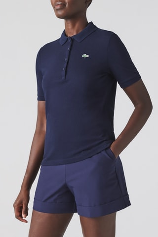 Polo slim - Bleu marine