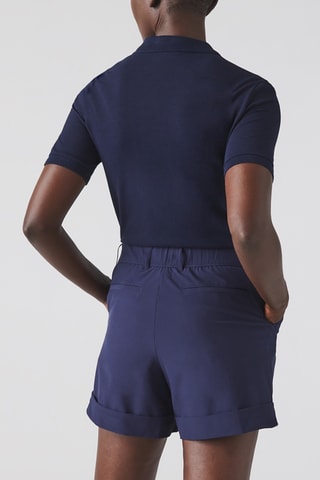 Polo slim - Bleu marine