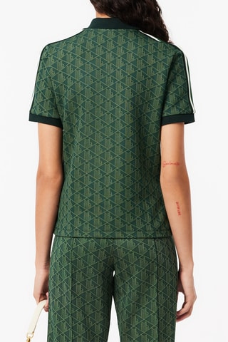 Polo slim en coton biologique - Vert