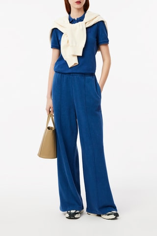 Polo slim - Bleu cobalt