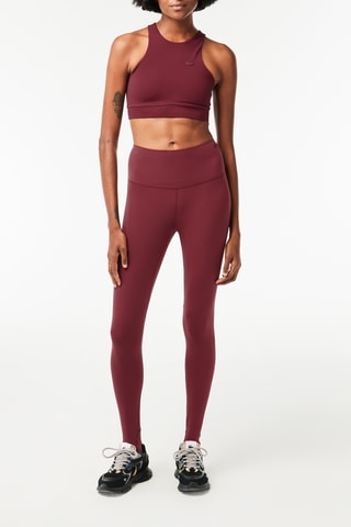 Legging taille haute - Bordeaux