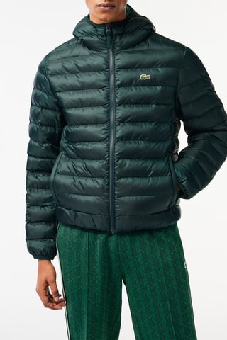 Doudoune à capuche - Vert foncé