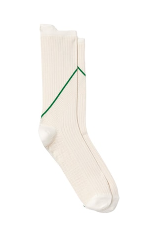 Chaussettes en coton biologique - Ecru