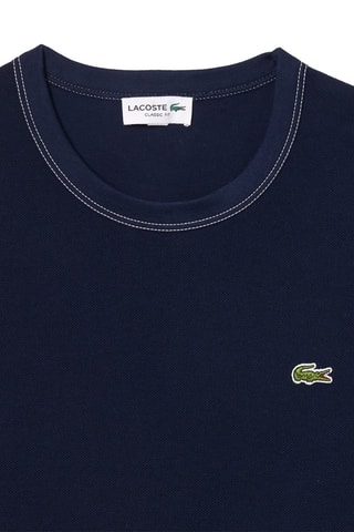 T-shirt en coton biologique - Bleu marine