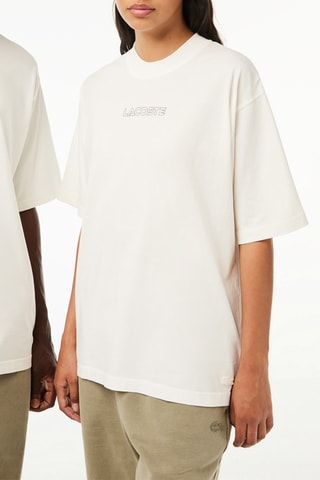 T-shirt en coton biologique - Ecru