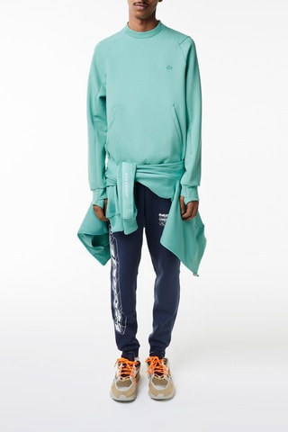 Sweat en coton biologique - Turquoise