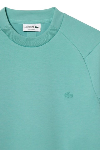 Sweat en coton biologique - Turquoise