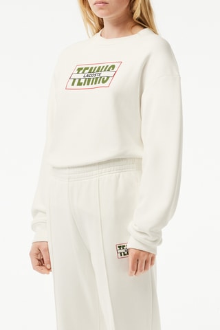 Sweat en coton biologique - Blanc