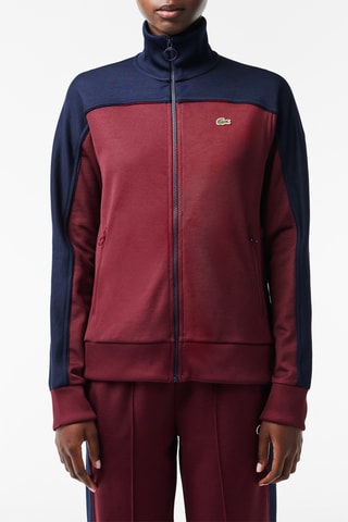 Sweat en coton biologique - Bordeaux et bleu marine